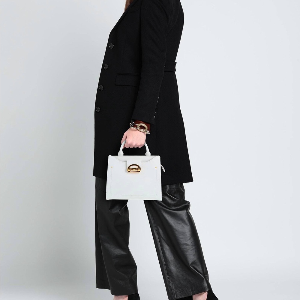 Cromia White Handbag